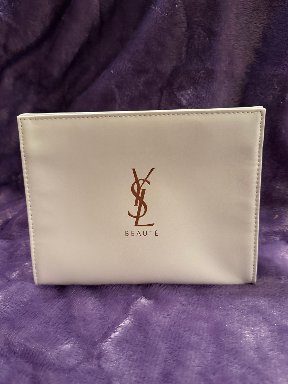 YSL Beaute Makeup Bag Cosmetic Case Pouch